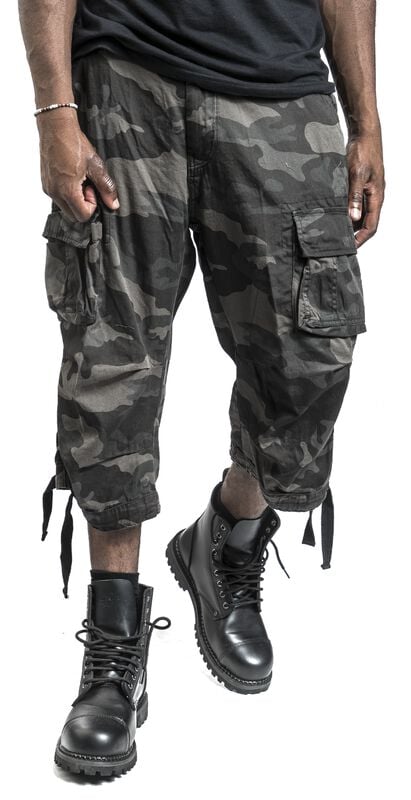 Gothicana By Emp "Urban Legend 3/4 Shorts" Shorts Dark Camo By Brandit