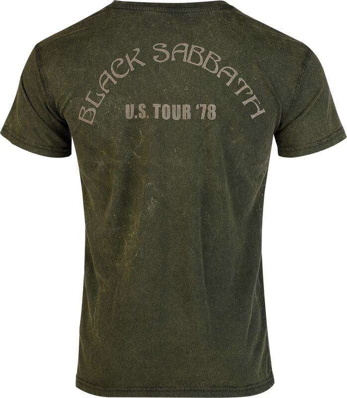 Gothicana By Emp "US Tour 78" T-Shirt Multicolour By Black Sabbath
