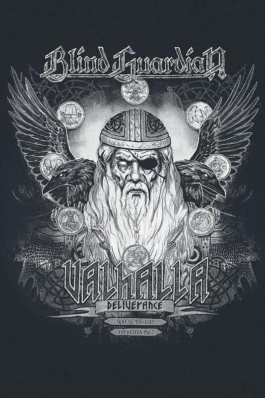 Gothicana By Emp "Valhalla - Deliverance" T-Shirt Black By Blind Guardian