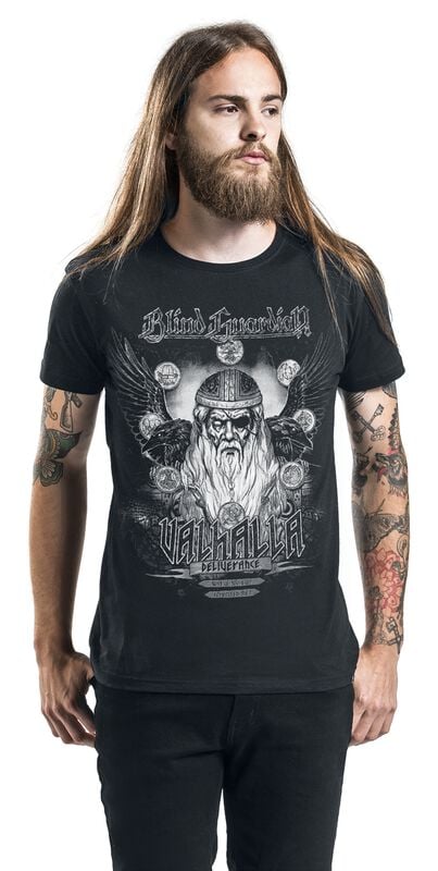 Gothicana By Emp "Valhalla - Deliverance" T-Shirt Black By Blind Guardian