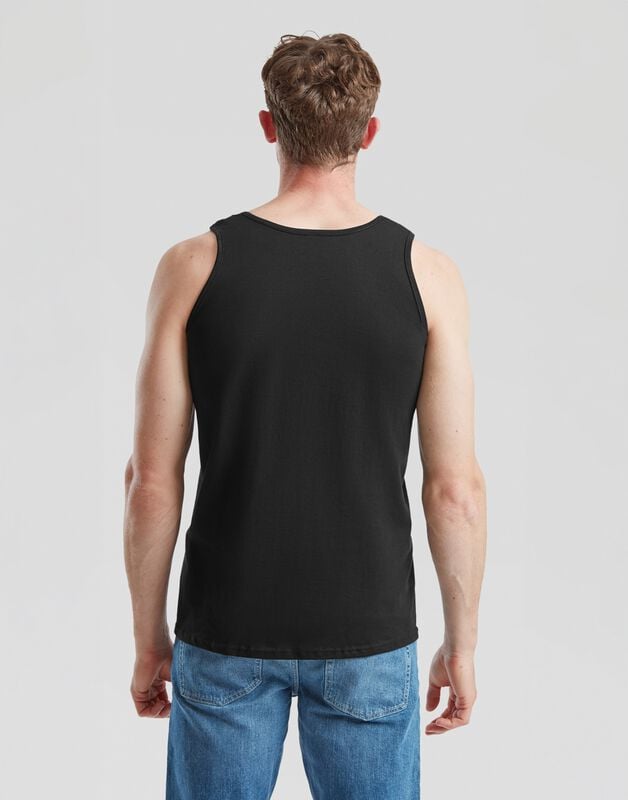 Gothicana By Emp "VALUEWEIGHT ATHLETIC VEST" Tanktop Black By Fruit Of The Loom
