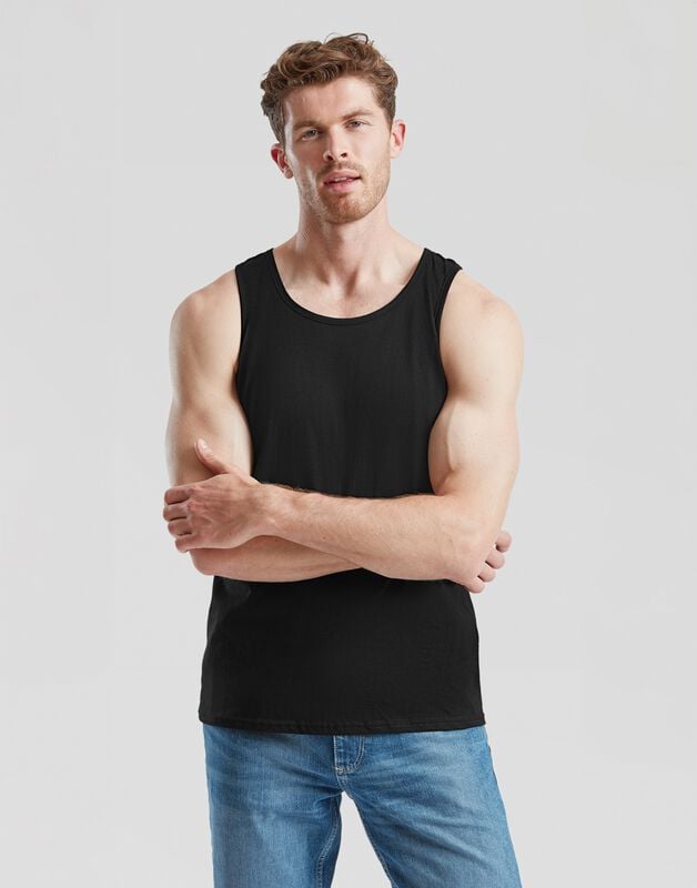 gothicana by emp "VALUEWEIGHT ATHLETIC VEST" Tanktop black by Fruit Of The Loom