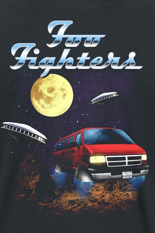 Gothicana By Emp "Van Tour" T-Shirt Black By Foo Fighters