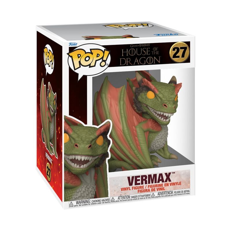 gothicana by emp "Vermax (Super Pop ) Vinyl Figurine 27" Funko Pop by House Of The Dragon