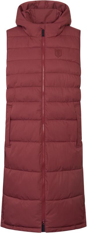 gothicana by emp "Vestholm Long" Vest red by Derbe Hamburg