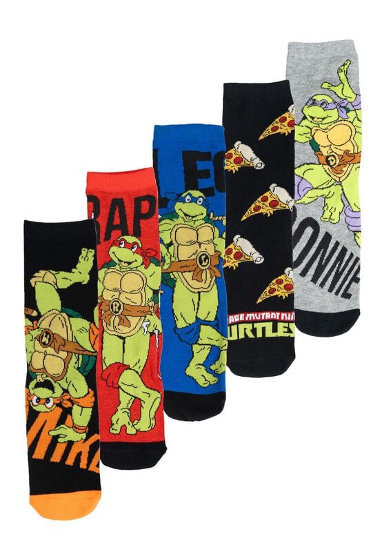 Gothicana By Emp "Viba High Creepers" Socks Multicolour By Teenage Mutant Ninja Turtles