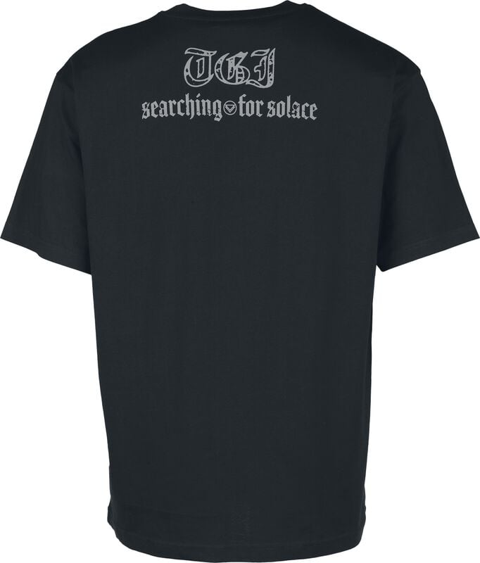 Gothicana By Emp "Vicious Circle - Oversized" T-Shirt Black By The Ghost Inside