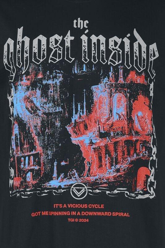 Gothicana By Emp "Vicious Circle" T-Shirt Black By The Ghost Inside