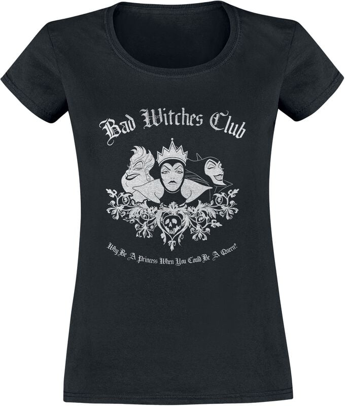 gothicana by emp "Villains - Bad Witches Club" T-Shirt black by Disney