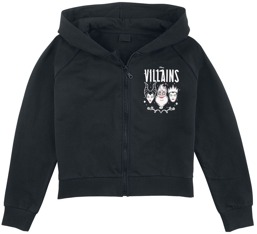 gothicana by emp "Villains - Kids - Evil Queens" Hoodie Jacket black by Disney