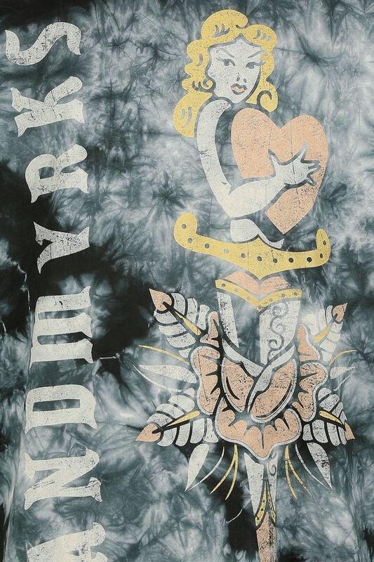 Gothicana By Emp "Vintage Dagger" T-Shirt Black By Landmvrks