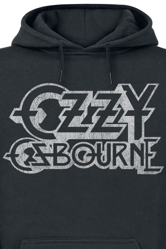 Gothicana By Emp "Vintage Logo" Hoodie Black By Ozzy Osbourne