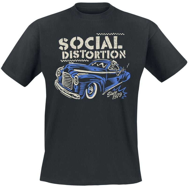 gothicana by emp "Vintage Ride" T-Shirt black by Social Distortion