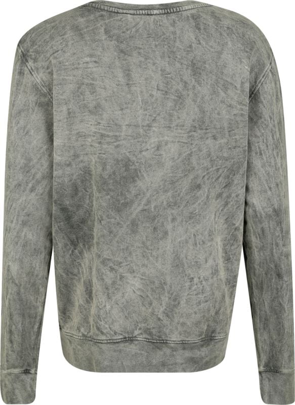 Gothicana By Emp "Vintage Shield" Sweatshirt Grey By Captain America