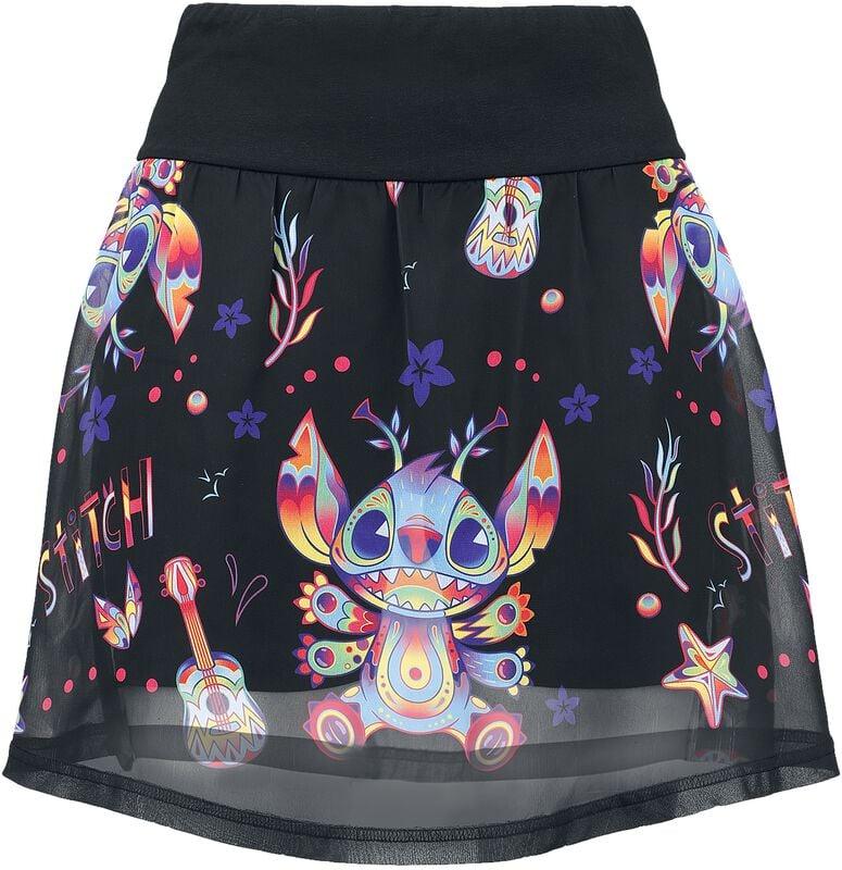 gothicana by emp "Viva Mexico" Mini Skirt multicolour by Lilo & Stitch
