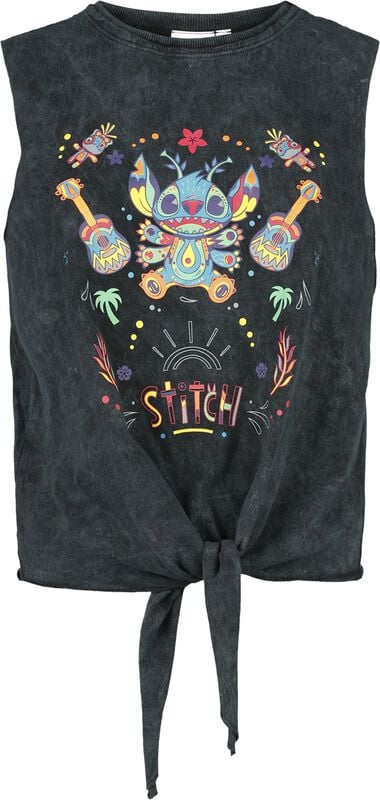 gothicana by emp "Viva Mexico" Top black by Lilo & Stitch