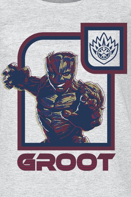 Gothicana By Emp "Vol. 3 - Groot" Tanktop Grey By Guardians Of The Galaxy