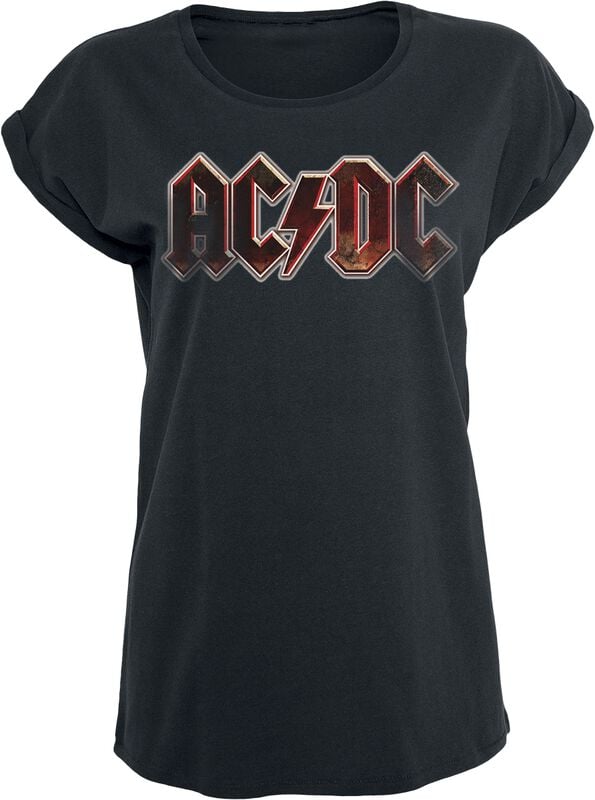 Gothicana By Emp "Voltage Logo" T-Shirt Black By AC/DC
