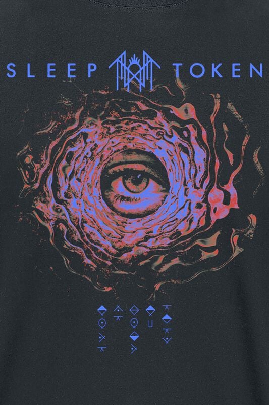 Gothicana By Emp "Vortex Eye" T-Shirt Black By Sleep Token