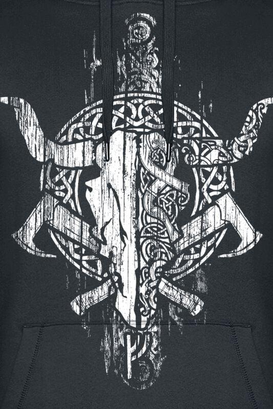 Gothicana By Emp "W.O.A. - Wacken Awaits" Hoodie Black By Wacken Open Air