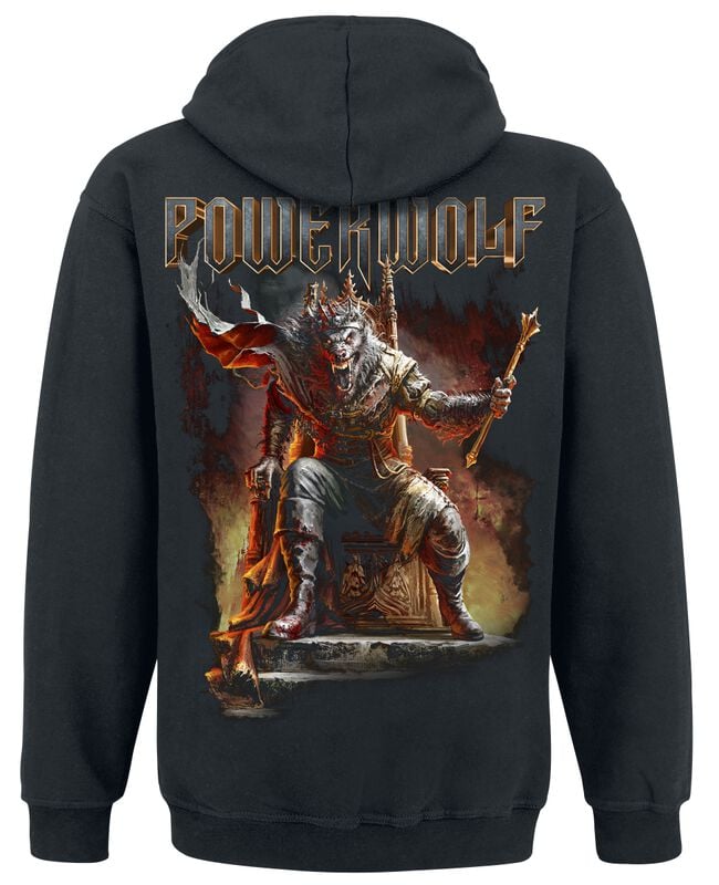 Gothicana By Emp "Wake Up The Wicked" Hoodie Black By Powerwolf