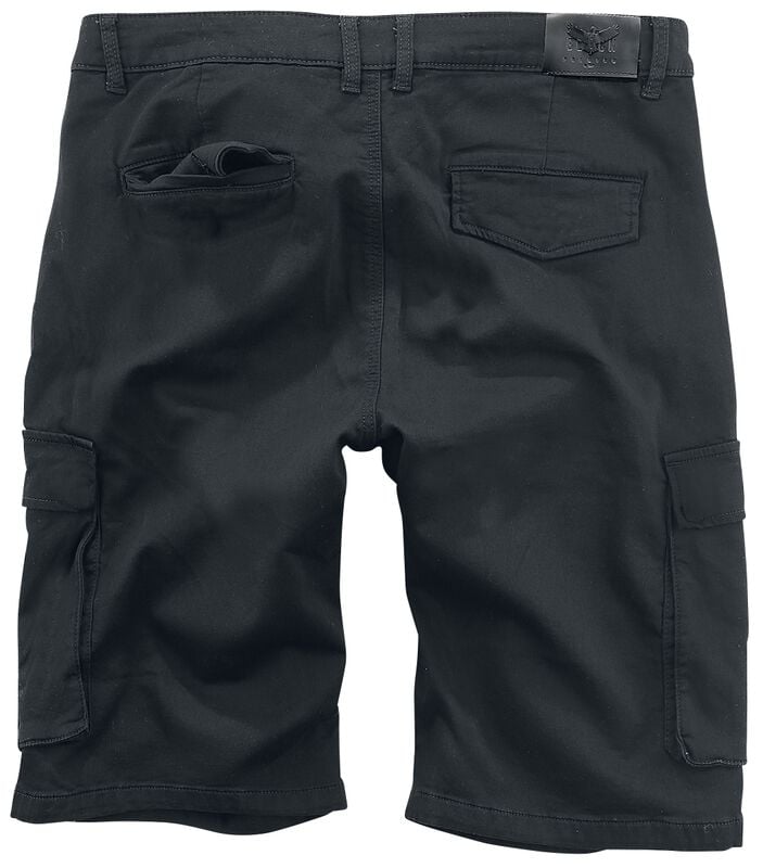 Gothicana By Emp "Walk Away" Shorts Black By Black Premium By EMP