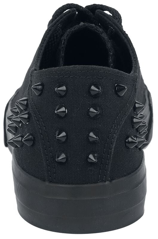 Gothicana By Emp "Walk The Line" Sneakers Black By Black Premium By EMP