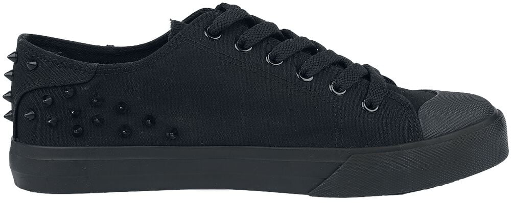 Gothicana By Emp "Walk The Line" Sneakers Black By Black Premium By EMP