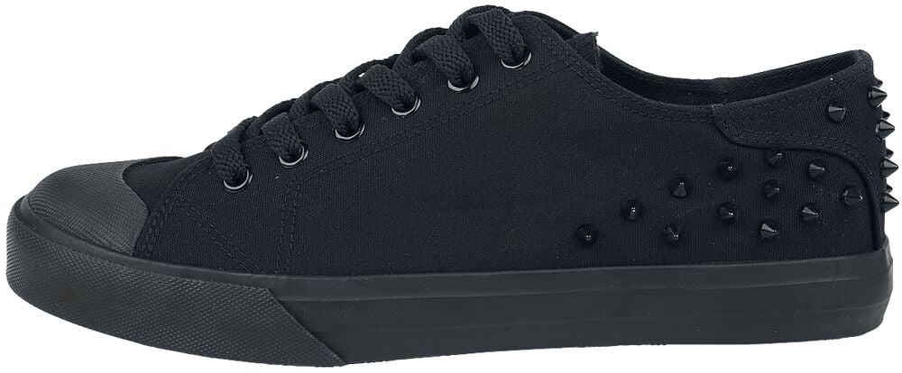 Gothicana By Emp "Walk The Line" Sneakers Black By Black Premium By EMP