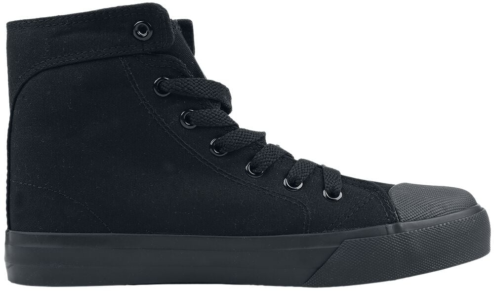 Gothicana By Emp "Walk The Line" Sneakers High Black By Black Premium By EMP