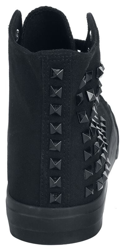 Gothicana By Emp "Walk The Line" Sneakers High Black By Black Premium By EMP