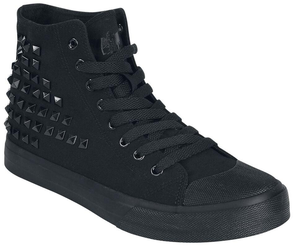 gothicana by emp "Walk The Line" Sneakers High black by Black Premium by EMP