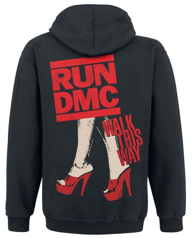 Gothicana By Emp "Walk This Way Legs" Hoodie Black By Run-D.M.C