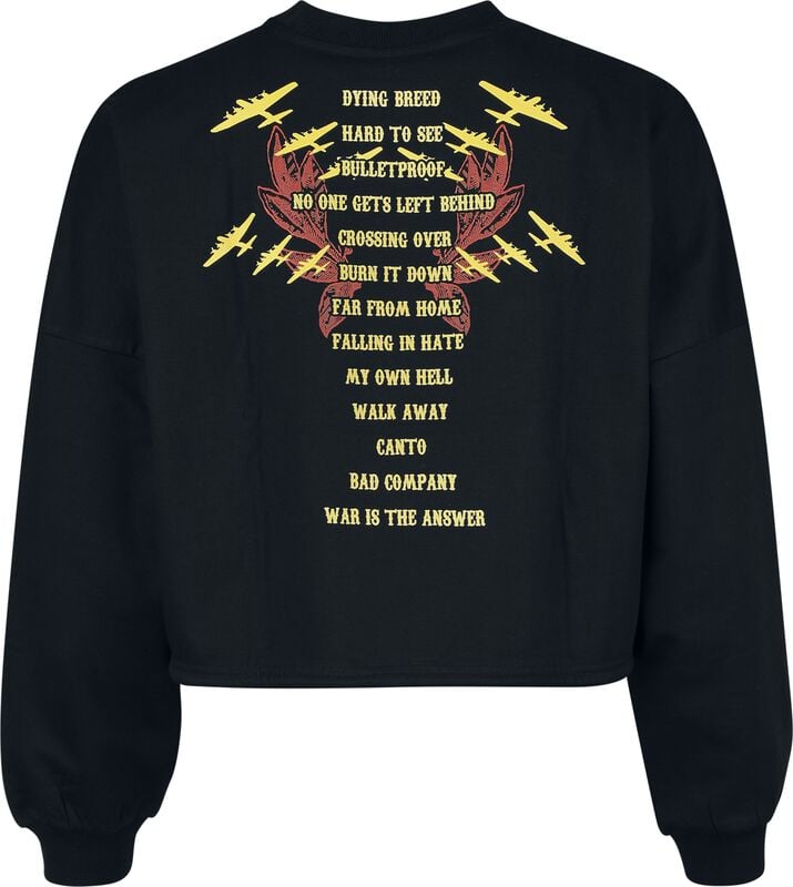 Gothicana By Emp "War Is The Answer" Sweatshirt Black By Five Finger Death Punch