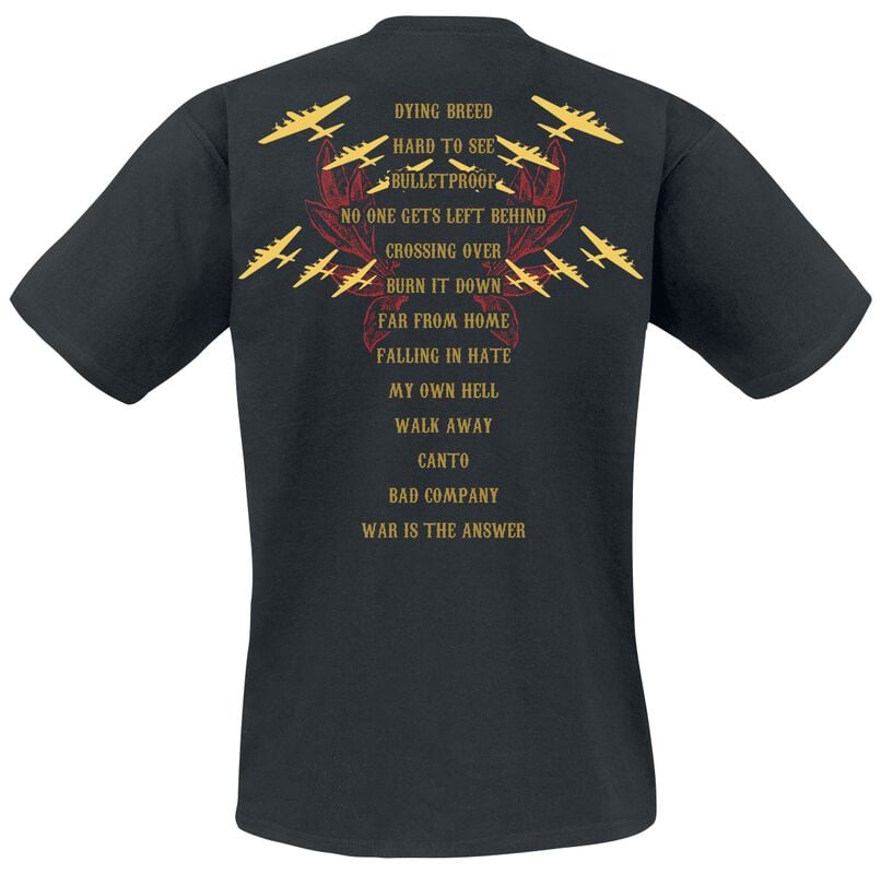 Gothicana By Emp "War Is The Answer" T-Shirt Black By Five Finger Death Punch