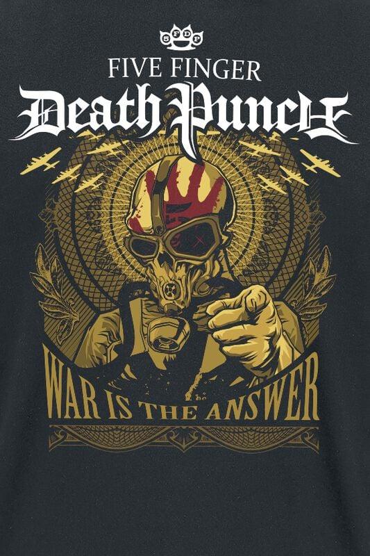 Gothicana By Emp "War Is The Answer" T-Shirt Black By Five Finger Death Punch