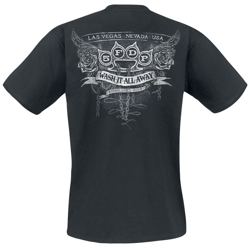Gothicana By Emp "WashIt Away" T-Shirt Black By Five Finger Death Punch