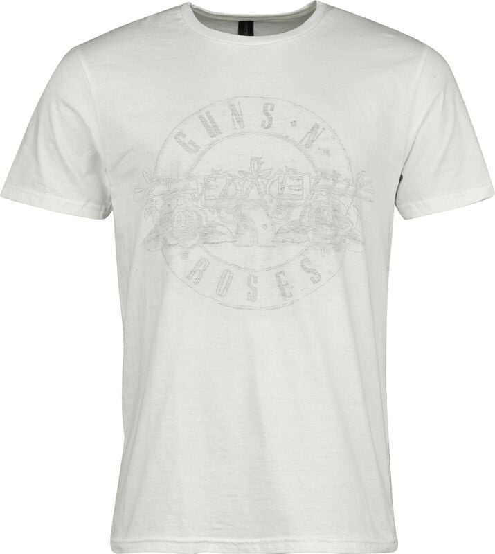 gothicana by emp "Watercolour Bullet" T-Shirt white by Guns N' Roses