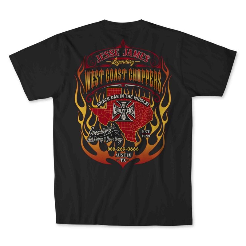 Gothicana By Emp "WCC Not Doing It Your Way T-shirt - Black" T-Shirt Black By West Coast Choppers
