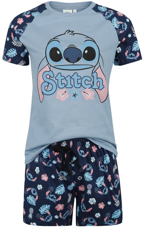 gothicana by emp "Weird But Cute" Pyjama blue by Lilo & Stitch