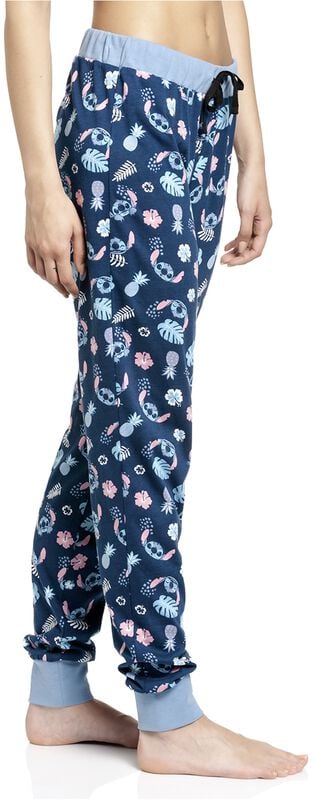 Gothicana By Emp "Weird But Cute" Pyjama Pants Multicolour By Lilo & Stitch