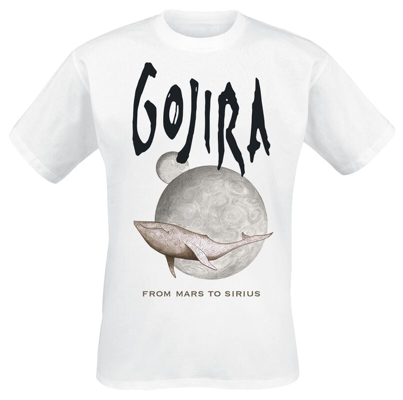 gothicana by emp "Whale From Mars" T-Shirt white by Gojira