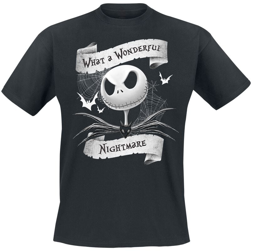 gothicana by emp "What A Wonderful Nightmare" T-Shirt black by The Nightmare Before Christmas