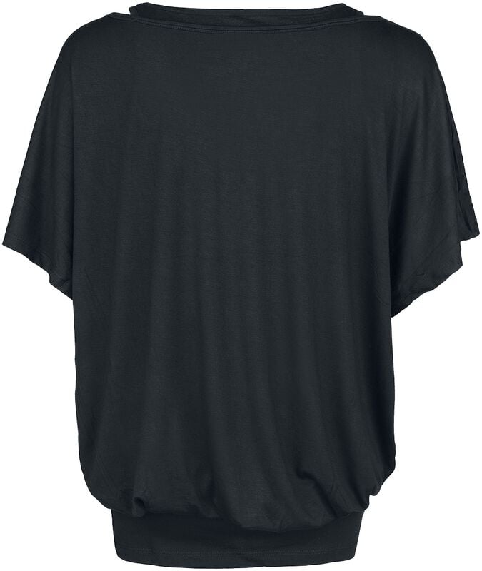 Gothicana By Emp "When The Heart Rules The Mind" T-Shirt Black By Black Premium By EMP