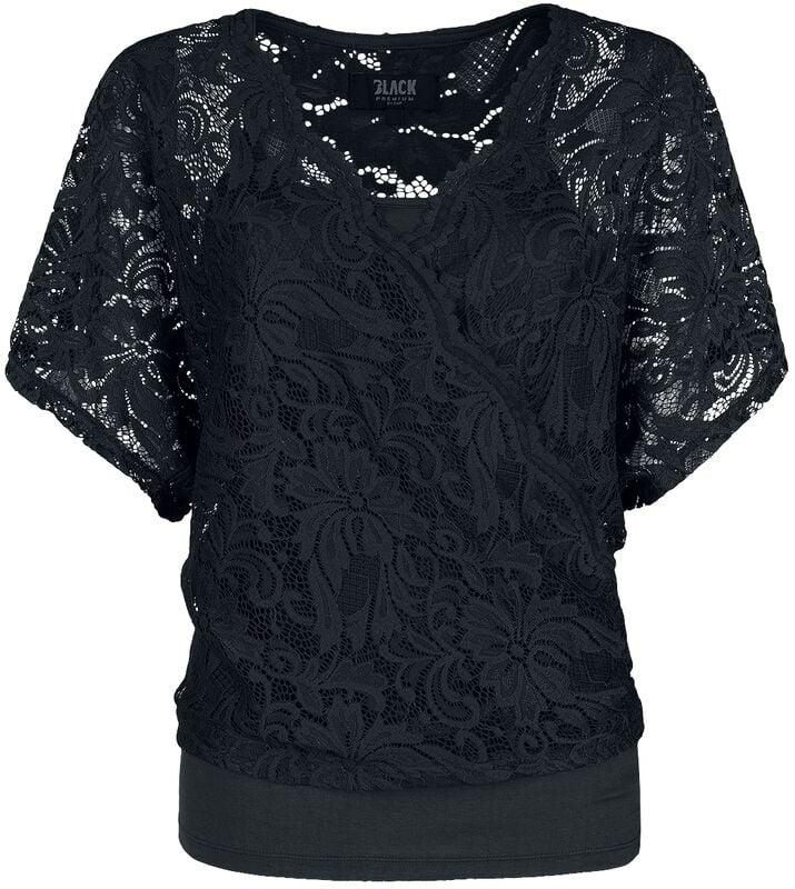 Gothicana By Emp "When The Heart Rules The Mind" T-Shirt Black By Black Premium By EMP