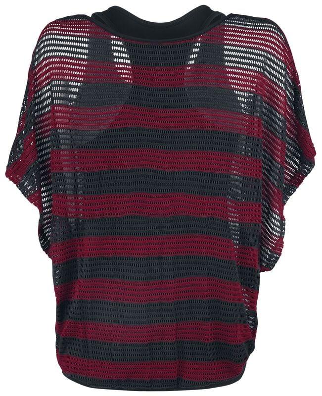 Gothicana By Emp "When The Heart Rules The Mind" T-Shirt Red-black By Black Premium By EMP