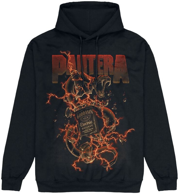 gothicana by emp "Whiskey Snake" Hoodie black by Pantera