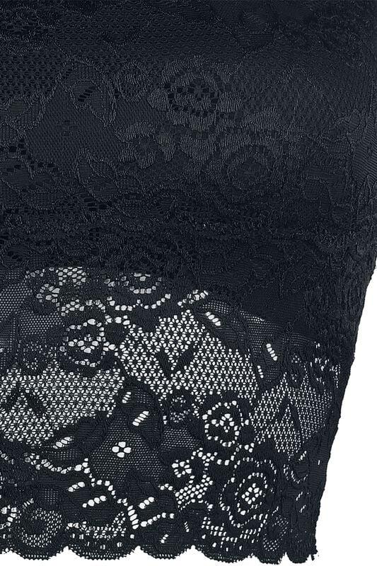 Gothicana By Emp "Whispers In The Dark" Bandeau Black By Black Premium By EMP