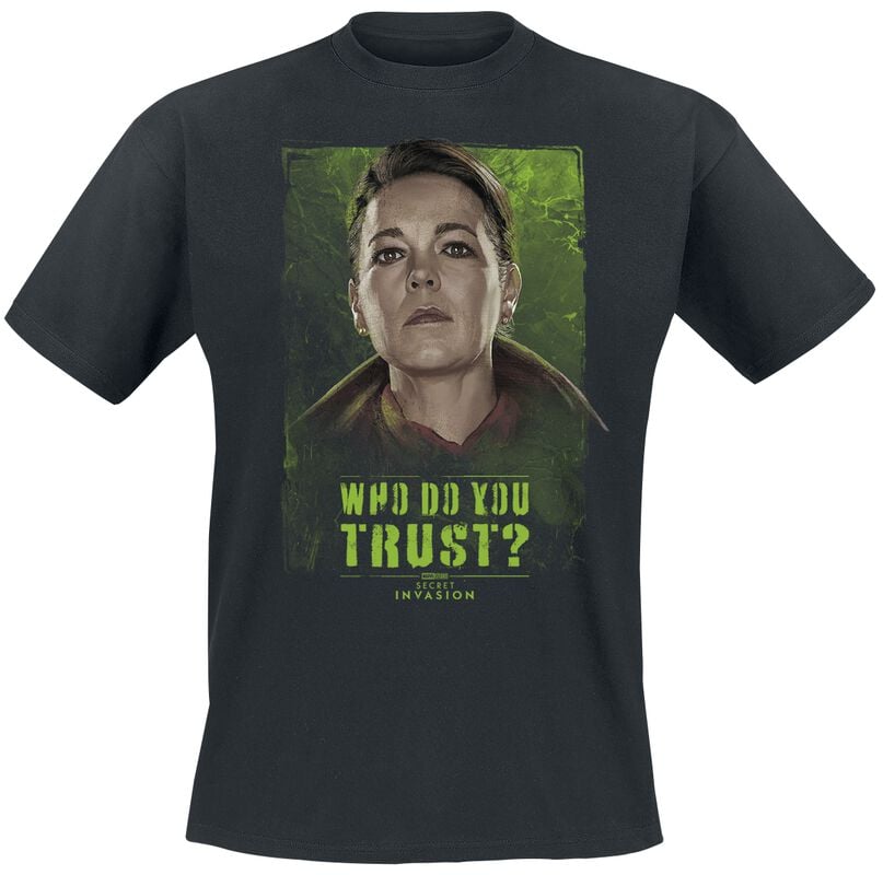 gothicana by emp "Who Do You Trust? Sonya" T-Shirt black by Secret invasion