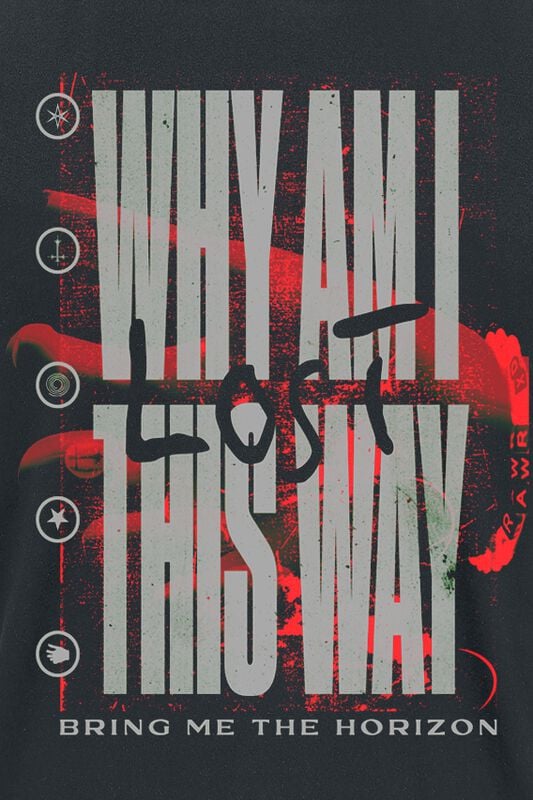 Gothicana By Emp "Why Am I This Way" T-Shirt Black By Bring Me The Horizon